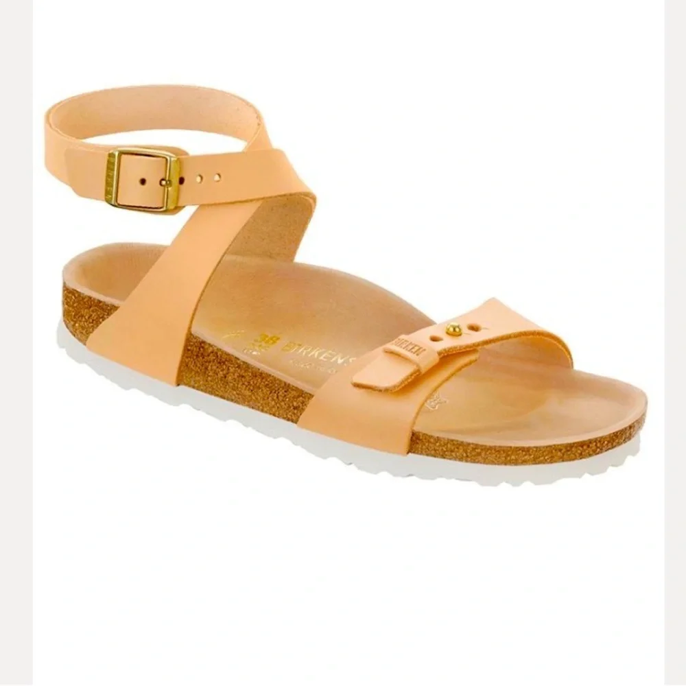 Birkenstock Delhi Sandals in Urban NI Exquisite Natural Powder Size 39N/8.5 - Picture 1 of 9